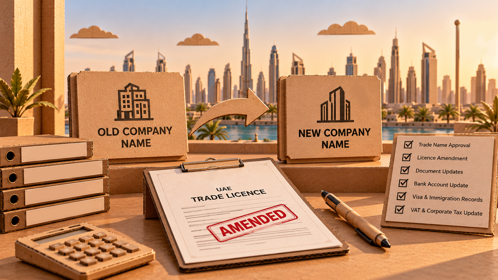 Can You Change Your UAE Company Name After Registration? Dubai Trade Name Change Guide